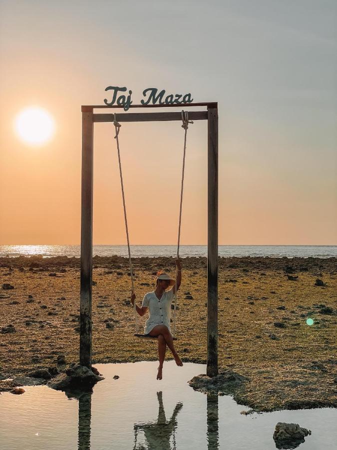 Taj Maza Sunset Villas Gili Trawangan Bagian luar foto